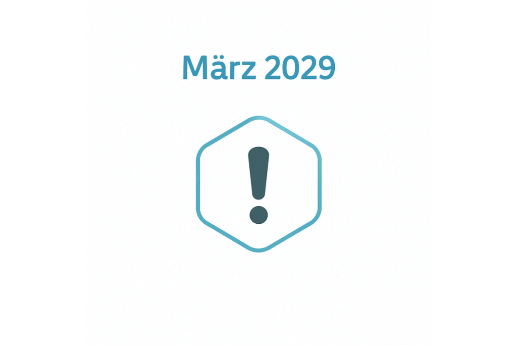 März 2029 !
