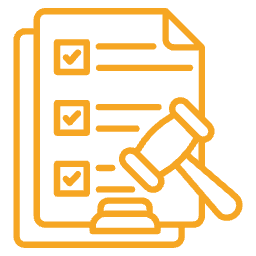 icon compliance orange