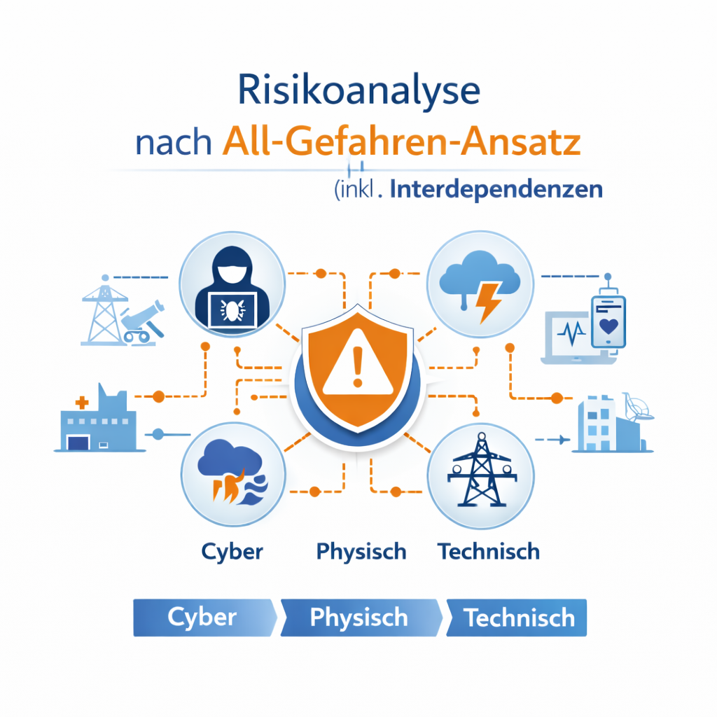 KRITIS Dachgesetz 2026 Risikoanalyse Grafik